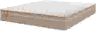 Colchão Casal Queen Molas Qatar 158x198x22cm Inducol - Suporta Até 200 Kg Por Pessoa (Bege/Branco)