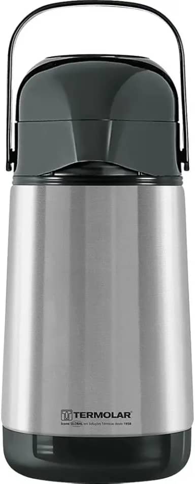 Garrafa Térmica Lúmina 500ml Inox Conservação de 12h Quente / 24h Frio Sistema que não pinga - Termolar 9752 52999