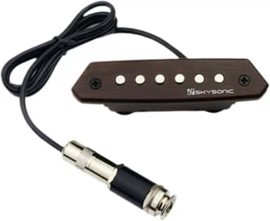 Captador Passivo para Violão, Captador de Instrumento, Redução de Ruído, Fácil Instalação, Alto Rendimento,
