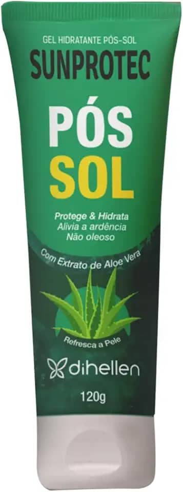 Gel Hidratante Pós Sol Sunprotec Di Hellen 120g