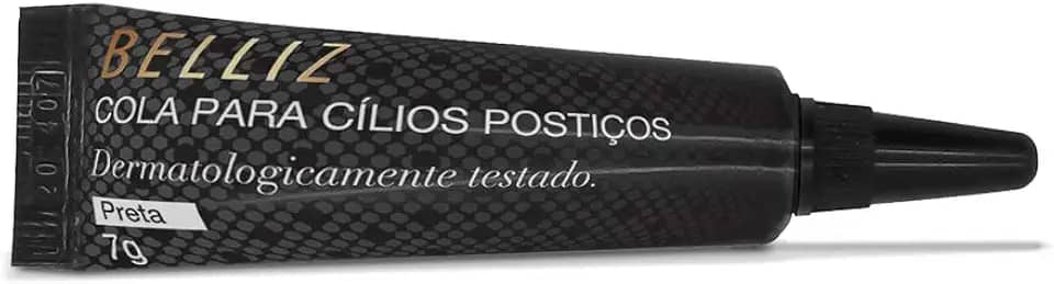 Cola para Cílios Postiços, Belliz, Preto