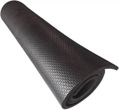Tapete Colchonete (Yoga, Pilates, Fitness, Ginástica) 1m x 50cm x 10mm (Preto)