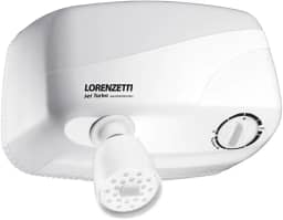 Ducha Jet Turbo Multitemperaturas 220V 7800W, Lorenzetti, 7540401, Branco, Pequeno