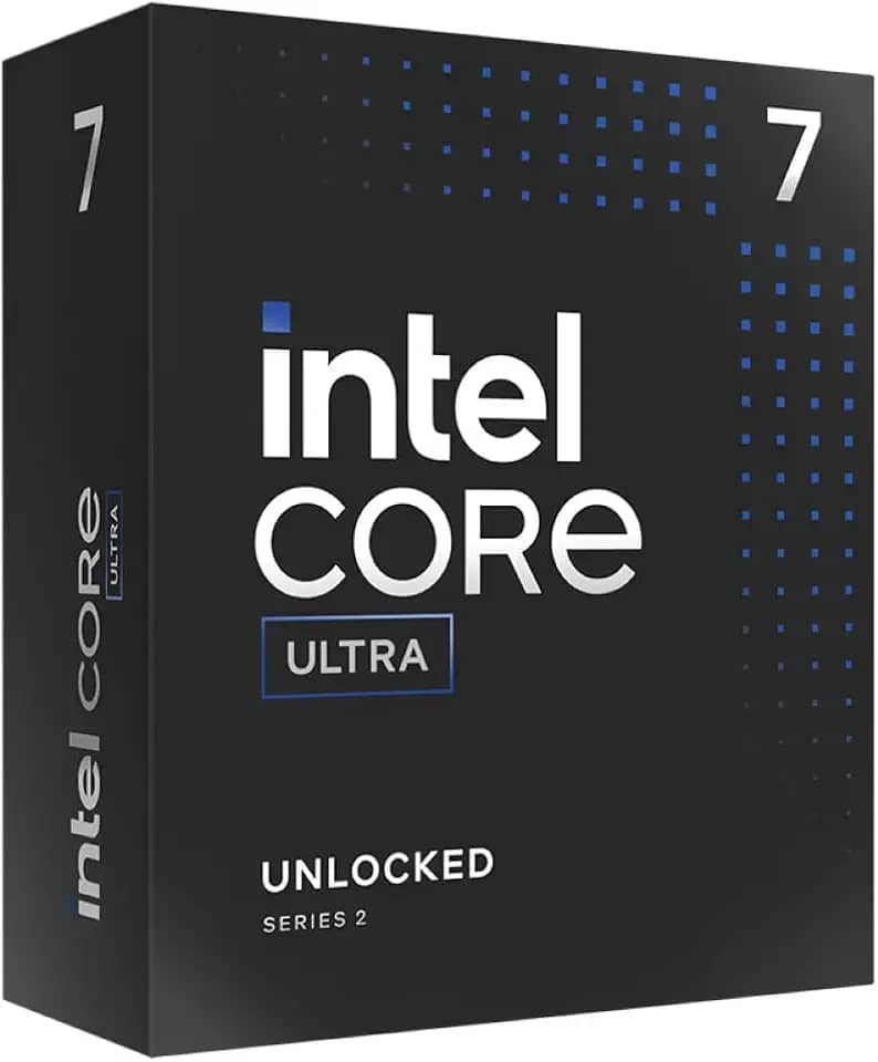 Intel Processador Core Ultra 7 Desktop 265K - 20 núcleos (8 P-cores + 12 E-cores) até 5,5 GHz
