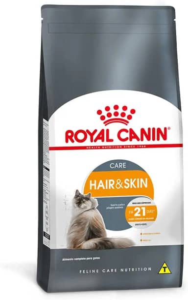 Ração Royal Canin Hair Skin, Gatos Adultos 1,5kg Royal Canin Raça Adulto