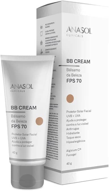 Clinicals BB Cream Facial FPS 70 40g - Anasol