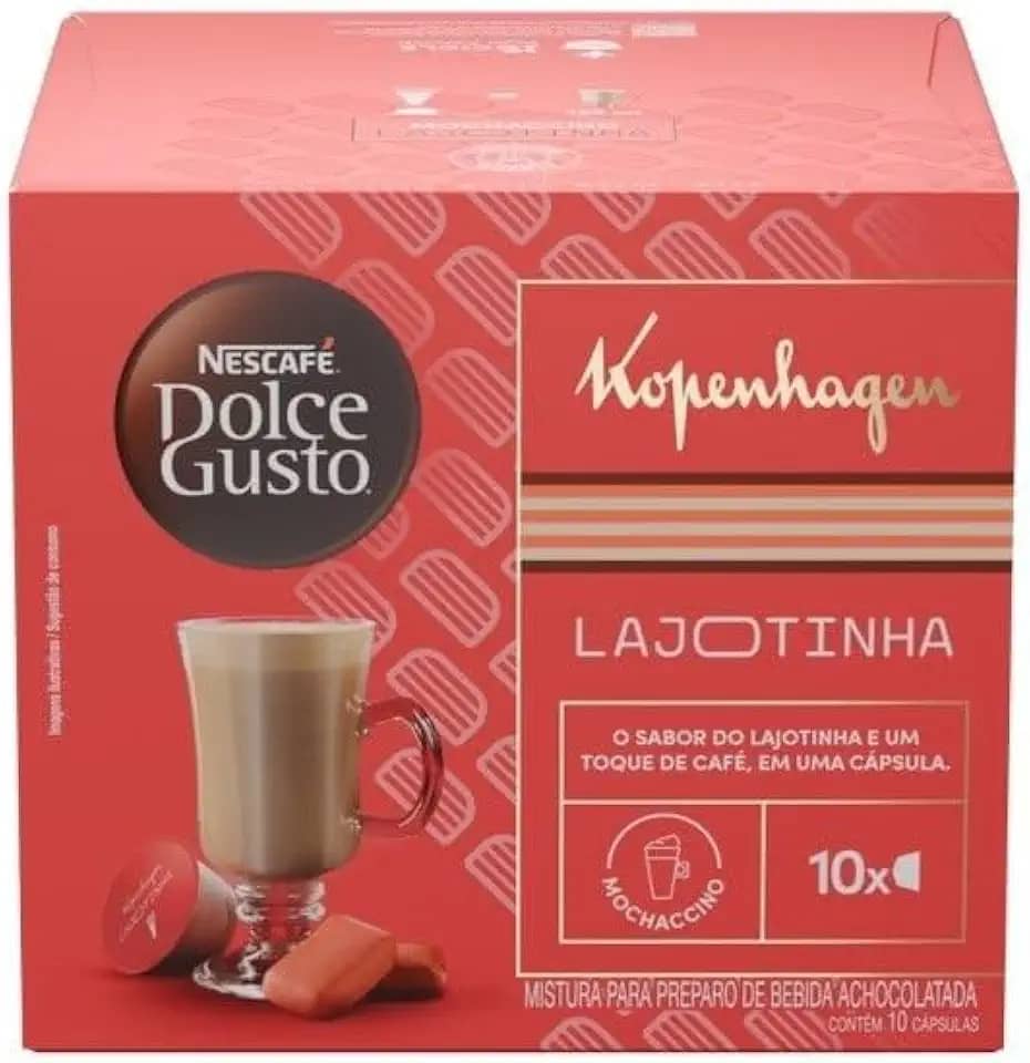 Cápsula de Café Dolce Gusto Kopenhagen Lajotinha - 10 cápsulas
