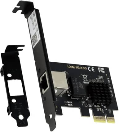 PLACA DE REDE 2.5G RJ45 PCI-E X1 PCYES LC2500-1P