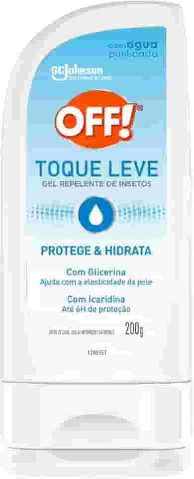 OFF! Toque Leve Loção Repelente de Insetos e Mosquitos, 200ml