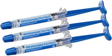 Kit 3 Clareador Dental Caseiro Whiteness Perfect 10% Fgm