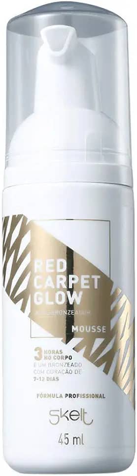 Skelt Mini Mousse Autobronzeador 45ml | Compacto e Eficaz, Textura em Mousse, Travel Size, Duração de 7 a 12 Dias, Possui Cor-Guia | Todos os Tipos de Pele
