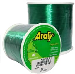 Linha Monofilamento Araty Red Spider 300mts – Mazzaferro 0,35mm