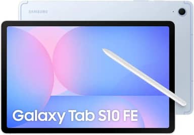 Tablet Samsung Galaxy Tab S10 FE, Azul, 10.9', Wifi, 128GB, 8GB RAM, Camera Traseira de 13MP, Câmera Frontal de 12MP Ultra Wide, Wifi 6, IP68, Android 15