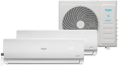 Ar Condicionado Bi Split Hi Wall Inverter Elgin Plus 2x9000 BTU/h Quente e Frio 45MTQE18C2CB – 220 Volts