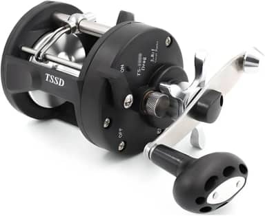 Carretilha Manivela Direita Alumínio Perfil Alto 3000 - Deyu