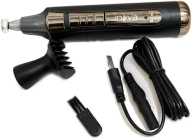 Aparador de Pelos Profissional U-771 – Recarregável USB, Corte para Barba, Nariz e Sobrancelha