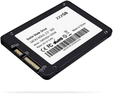 Unidade de estado sólido interna SATA III SSD 64G 6.3 cm, atualiza a memória do PC ou laptop e armazenamento para profissionais de TI, criadores e usuários do dia a dia
