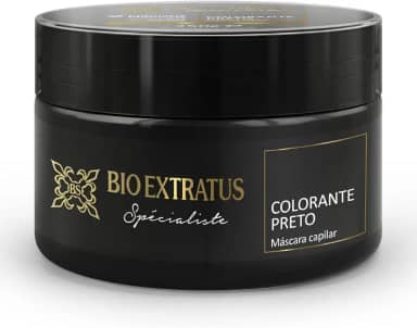 Mascara Colorante Preta Bio Extratus 2 Minutos 250G