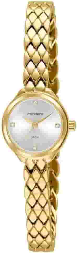 Relogio Mondaine Feminino Ref: 99614lpmvdm1 Social Mini Dourado