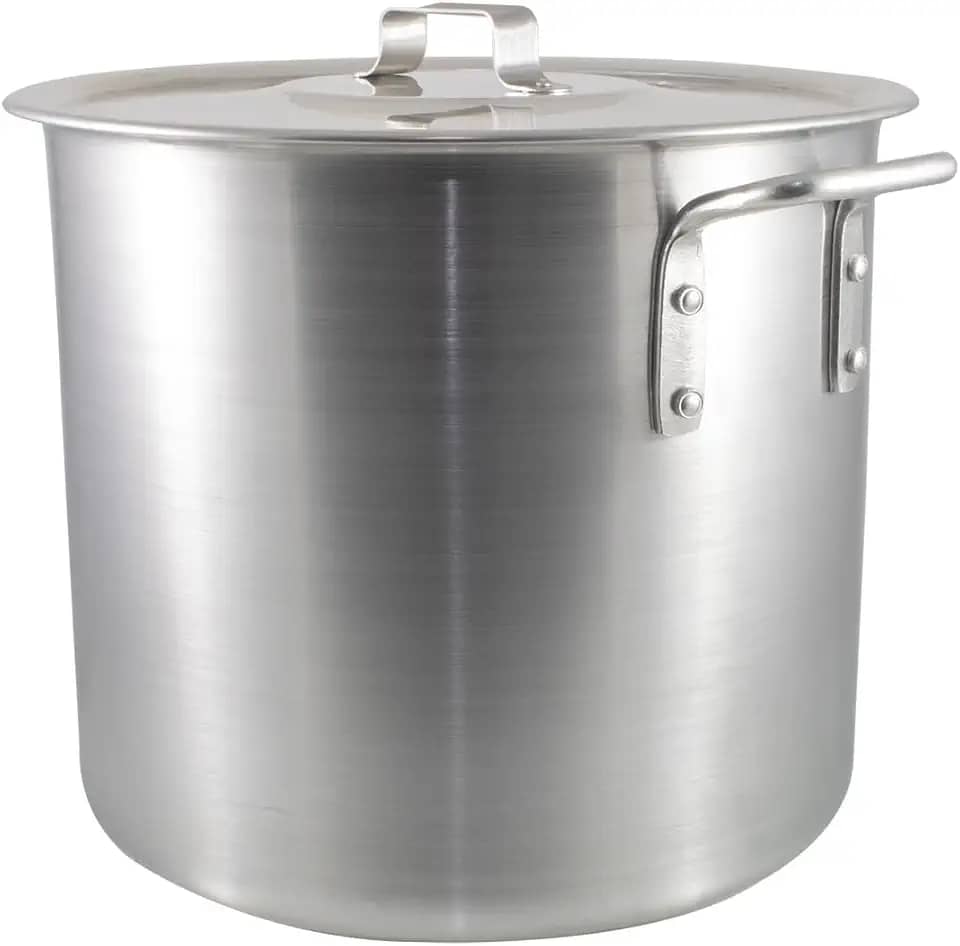 Caldeirão Panela Grande Industrial Restaurante Profissional Linha Hotel Alumínio Nº 28-15 litros