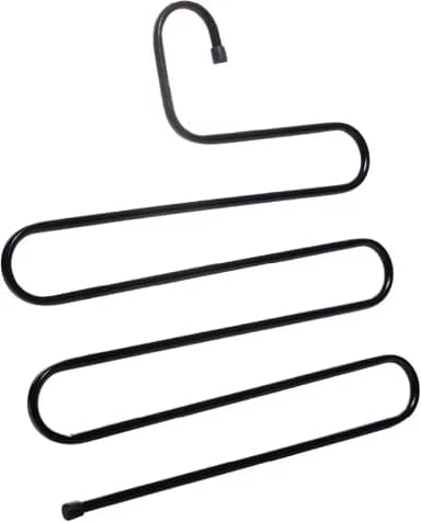 LYOR - Cabide para Calças em Aço Inox 36cm - Preto