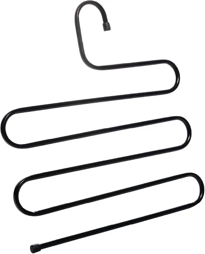 LYOR - Cabide para Calças em Aço Inox 36cm - Preto