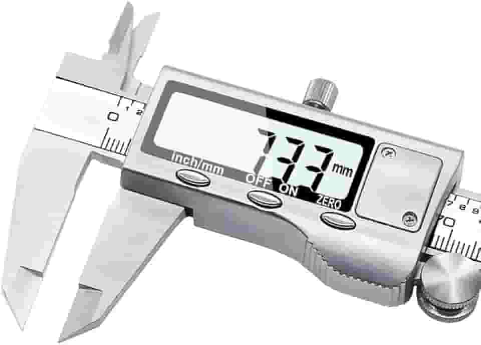 Paquímetro Digital de Aço Inox Com Estojo 150 mm