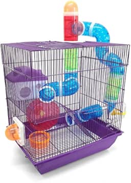 GAIOLA HAMSTER LABIRINTO 2 ANDARES-AP221