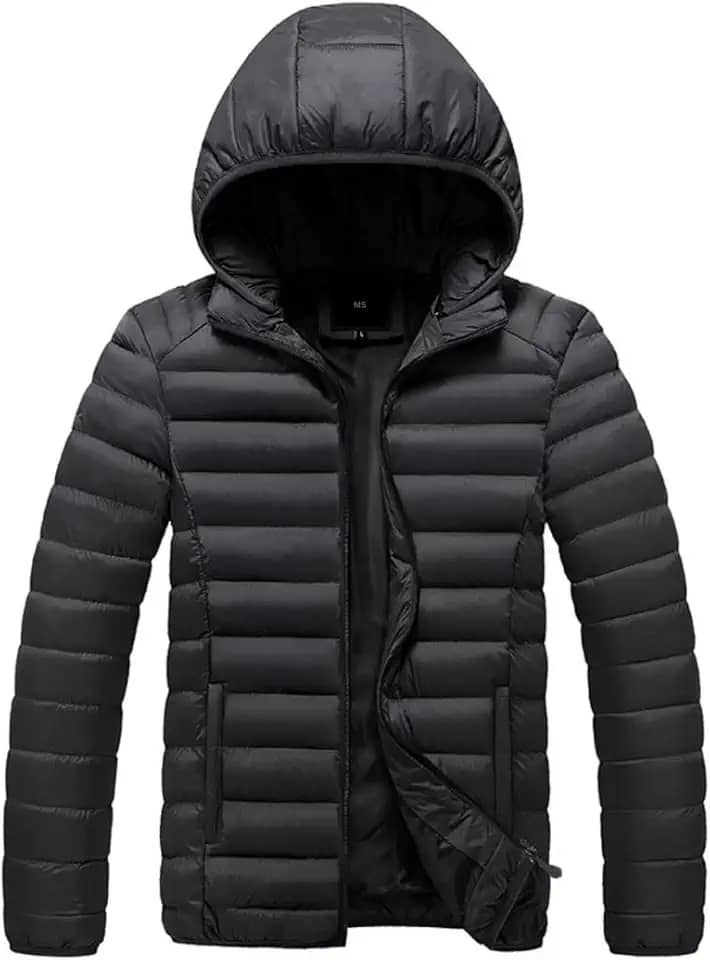 Jaqueta Casaco Puffer Bobojaco Corta Vento Capuz Removível Nylon Blusa Frio Neve Moto Reforçada Premium - Loboy