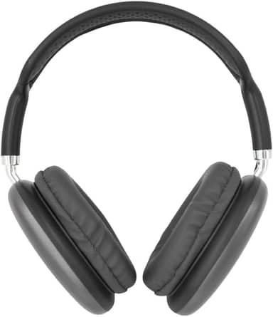 Fone de Ouvido Bluetooth Sem Fio com Microfone –Dobrável com Rádio FM, Cartão SD e Bateria Recarregável – Confortável e Portátil para Música e Chamadas (Preto)