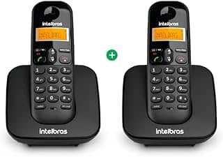 Telefone sem Fio e com Ramal Adicional TS 3112 Preto Intelbras