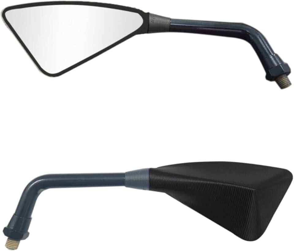 Retrovisor Arrow Esportivo Preto com Rosca para motos Yamaha