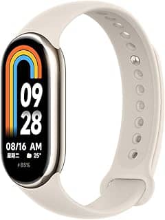 xiaomi mi band 8 versão global (ouro)