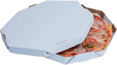 Caixa De Pizza Oitavada Premium Lisa N° 25 Com 25 Unidades