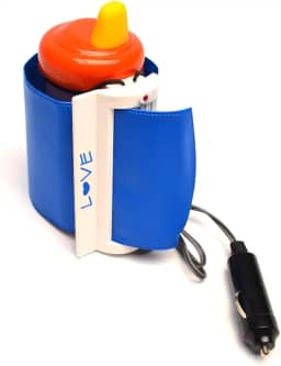 LOVE Aquecedor De Mamadeira Para Carro Love Azul