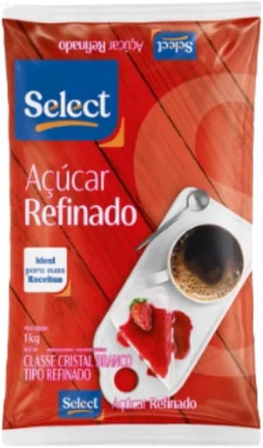 Açúcar Refinado 1kg – Ideal para Docinhos, Bolos, Sucos e Sobremesas