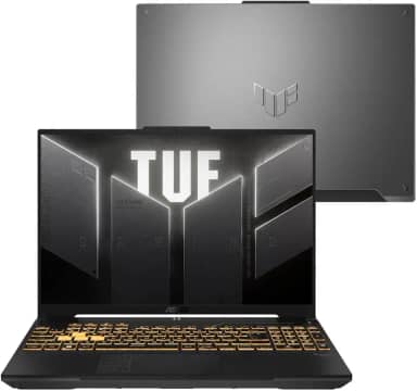 Notebook ASUS TUF Gaming F16 FX607VJ NVIDIA RTX 3050 Intel Core 5 210H 8Gb Ram 512Gb SSD Linux KeepOS Tela 16' Nível IPS 144Hz Cinza - RL002