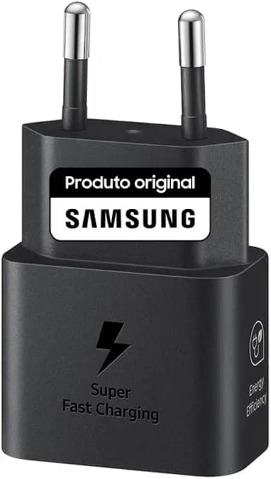 Samsung Carregador de parede Super Rápido 45W (Cabo USB-C)