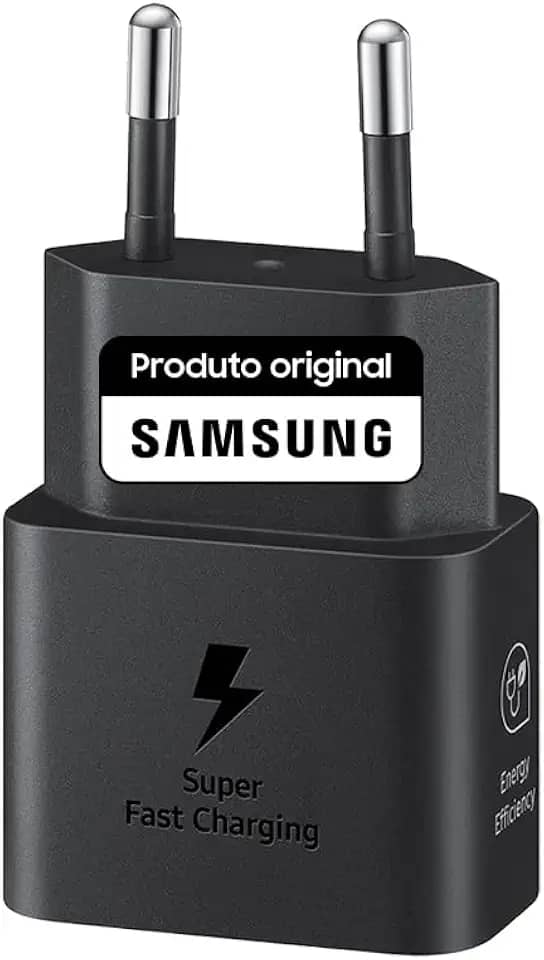 Samsung Carregador de parede Super Rápido 45W (Cabo USB-C)