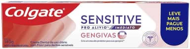 Colgate Creme Dental para Sensibilidade Sensitive Pro Alívio Imediato Gengiva 140g
