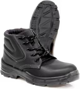 Bota Tenis Trabalho Botina De Amarrar Bracol Baa Bico Aco