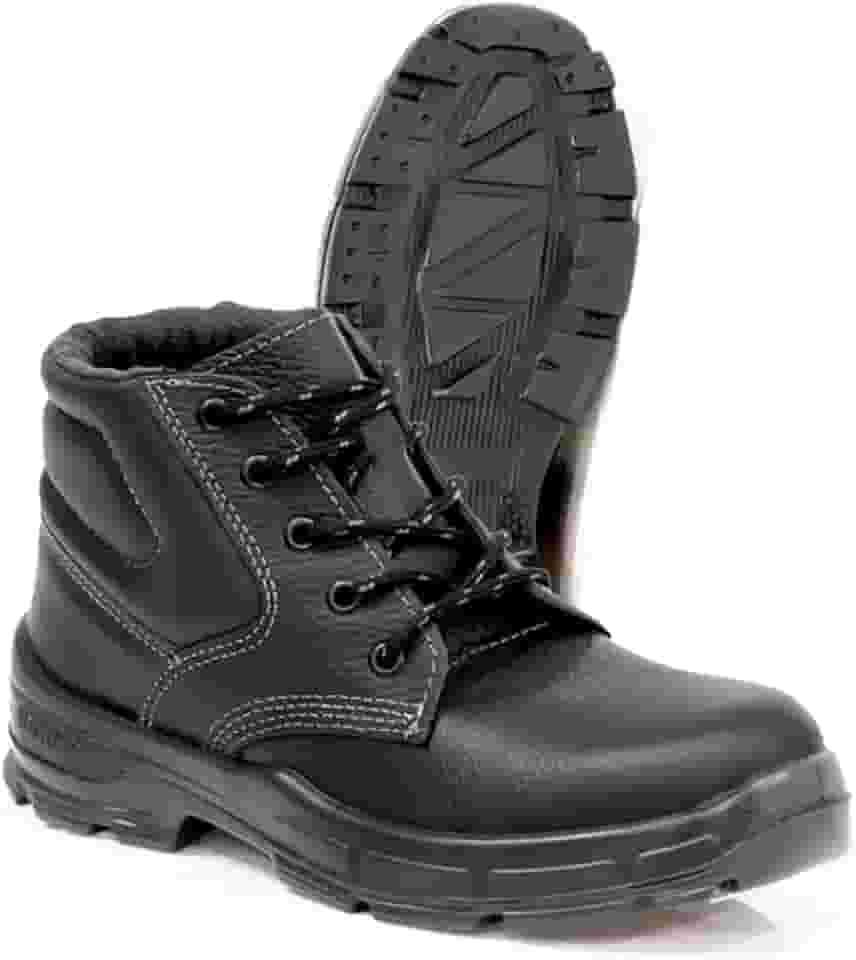 Bota Tenis Trabalho Botina De Amarrar Bracol Baa Bico Aco