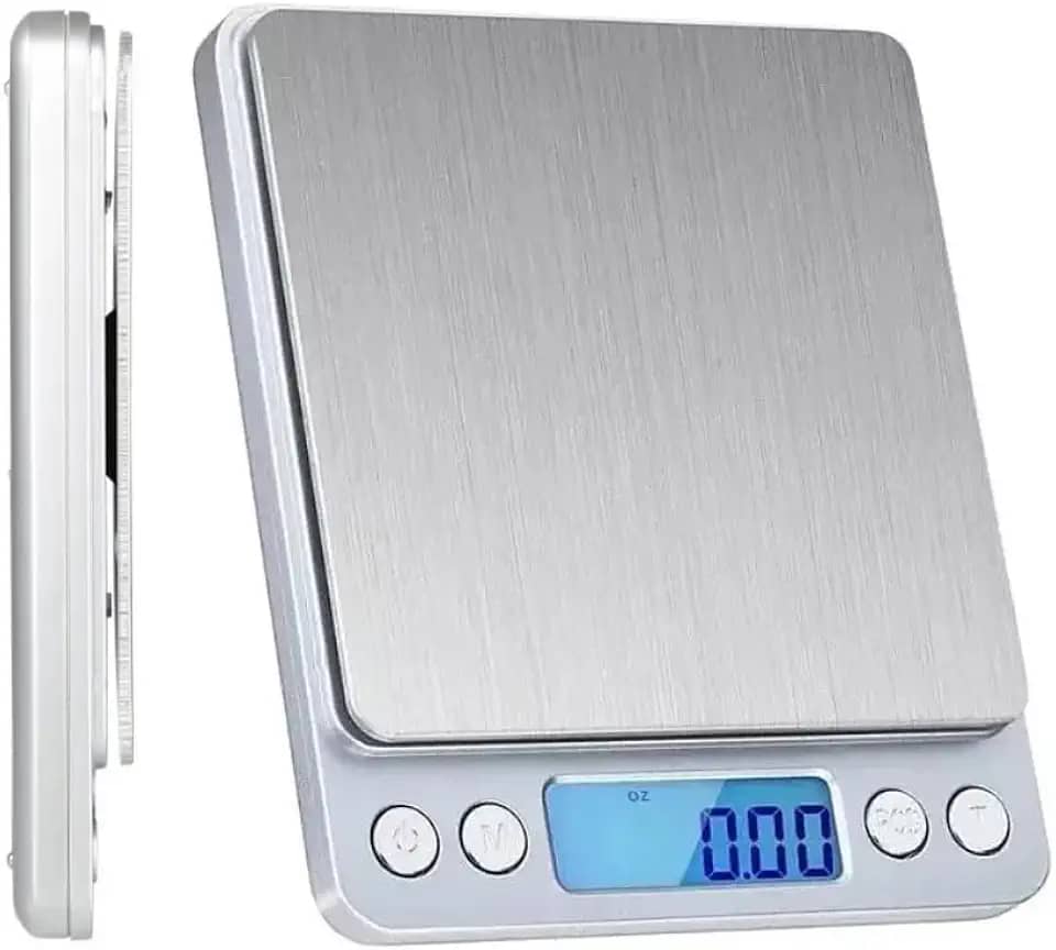Mini Balança Digital de Alta Precisão 0,1g-2kg Profissional - Cozinha e Uso Profissional