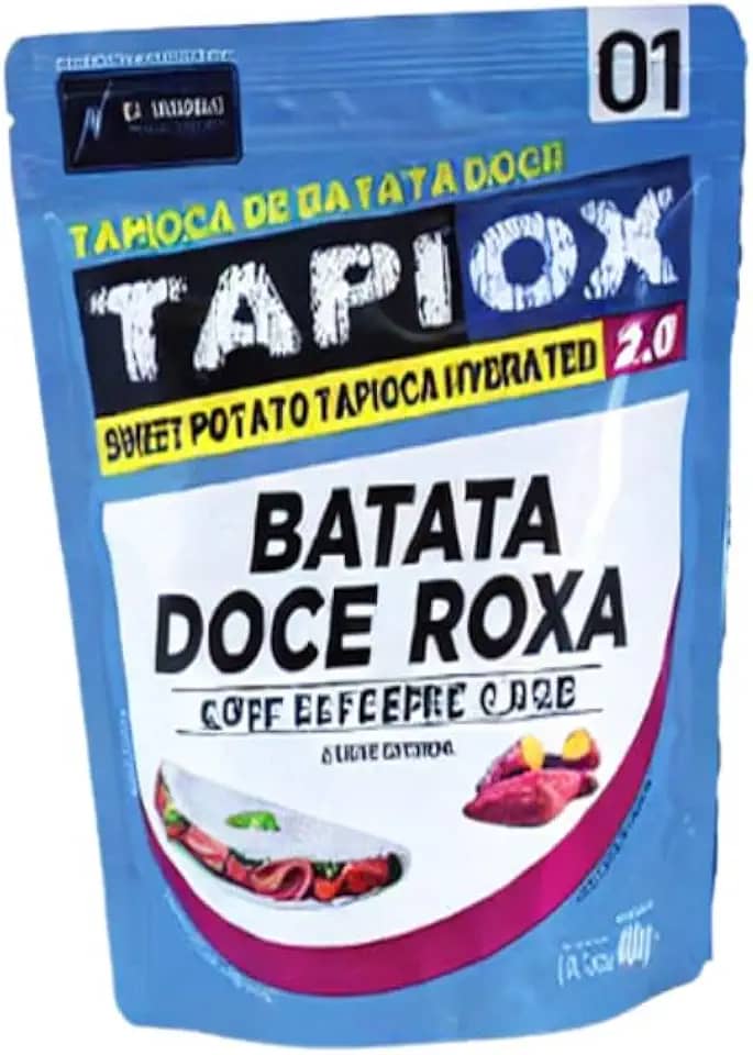 Tapioca Fit De Batata Doce Tapiox 2.0 - Low Carb Sem Glúten