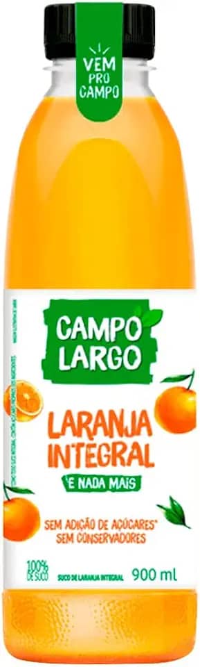 Suco Campo Largo Laranja 900ml