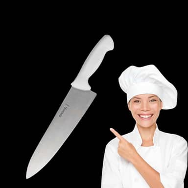 Faca Peixeira Inox para Peixes Carnes e Legumes