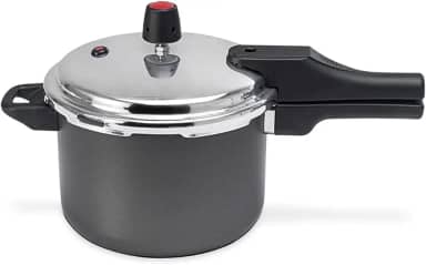 Multiflon Panela de Pressão 4,5 Litros Aluminio Antiaderente Indução Linha Induct+ Resistente Eficiente Durável e Saudável