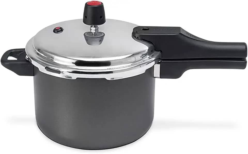 Multiflon Panela de Pressão 4,5 Litros Aluminio Antiaderente Indução Linha Induct+ Resistente Eficiente Durável e Saudável