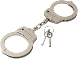 Algema de Pulso Invictus em Aço Carbono Niquelada com Corrente