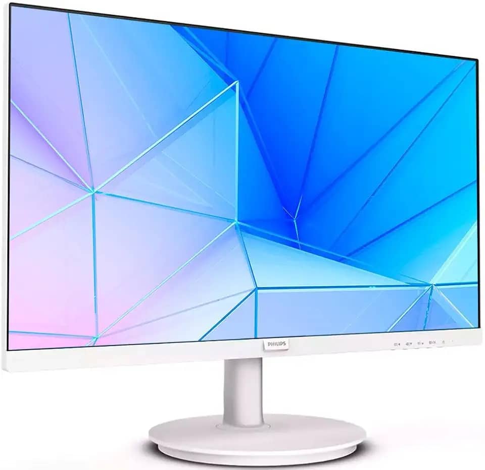 PHILIPS Monitor Branco 21.5', pequeno, 221V8LW